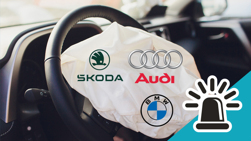 Nueva alerta de la OCU: fallos de seguridad en Audi, BMW y Skoda