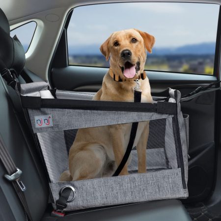 Perro en el asiento de Lidl