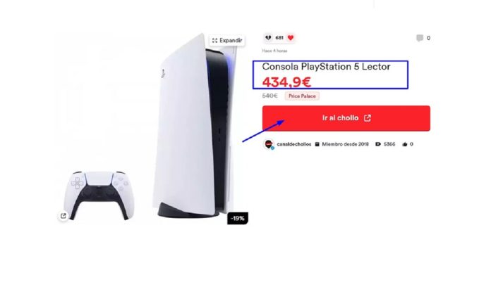 Ofertas de Michollo. PlayStation 5