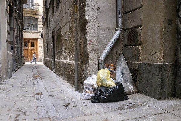 Suciedad en Barcelona