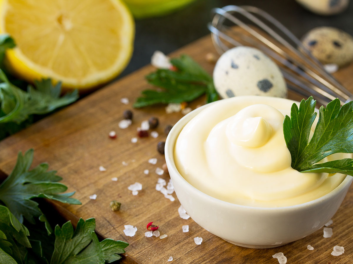 Tres maneras de hacer una deliciosa mayonesa sin huevo