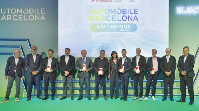 Los premiados en el Salón del Automobile de Barcelona