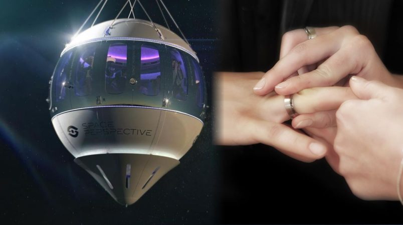 Tienen hasta una nave muy especial para que puedas celebrar tu boda en el espacio