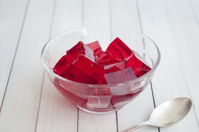 La gelatina es un alimento ideal