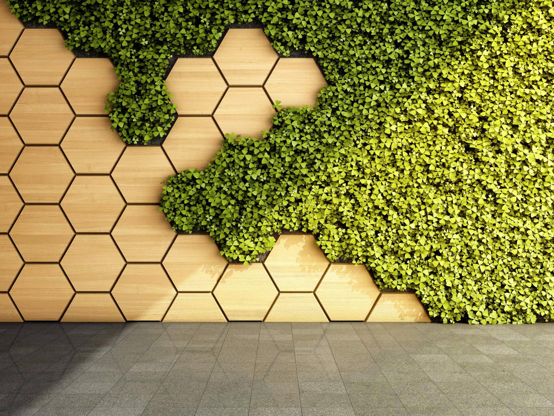 Jardín vertical artificial para exterior con JardinVertical.es para reinventar los espacios al aire libre