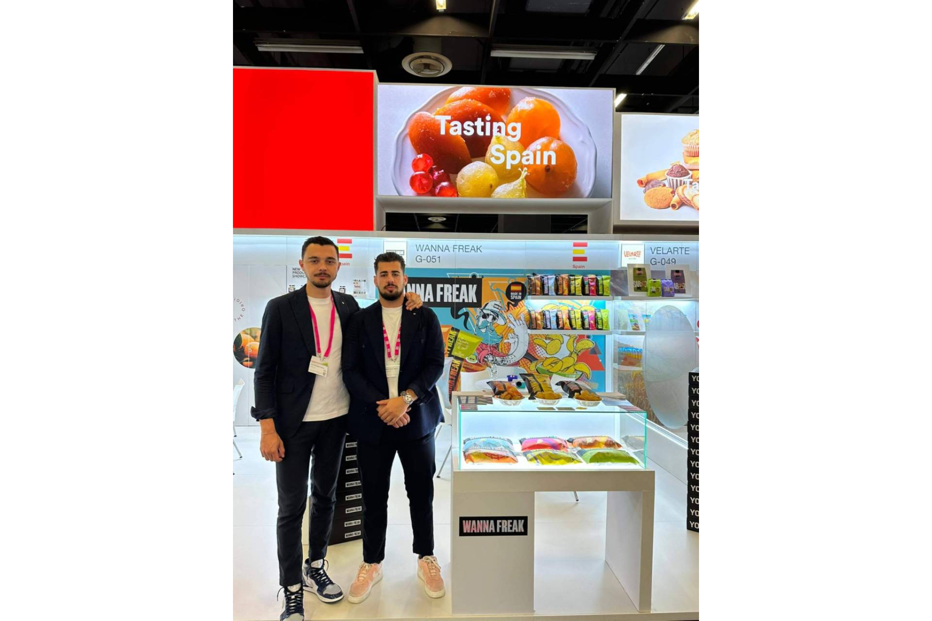 El lanzamiento de los nuevos sabores de Wanna Freak en la feria ISM