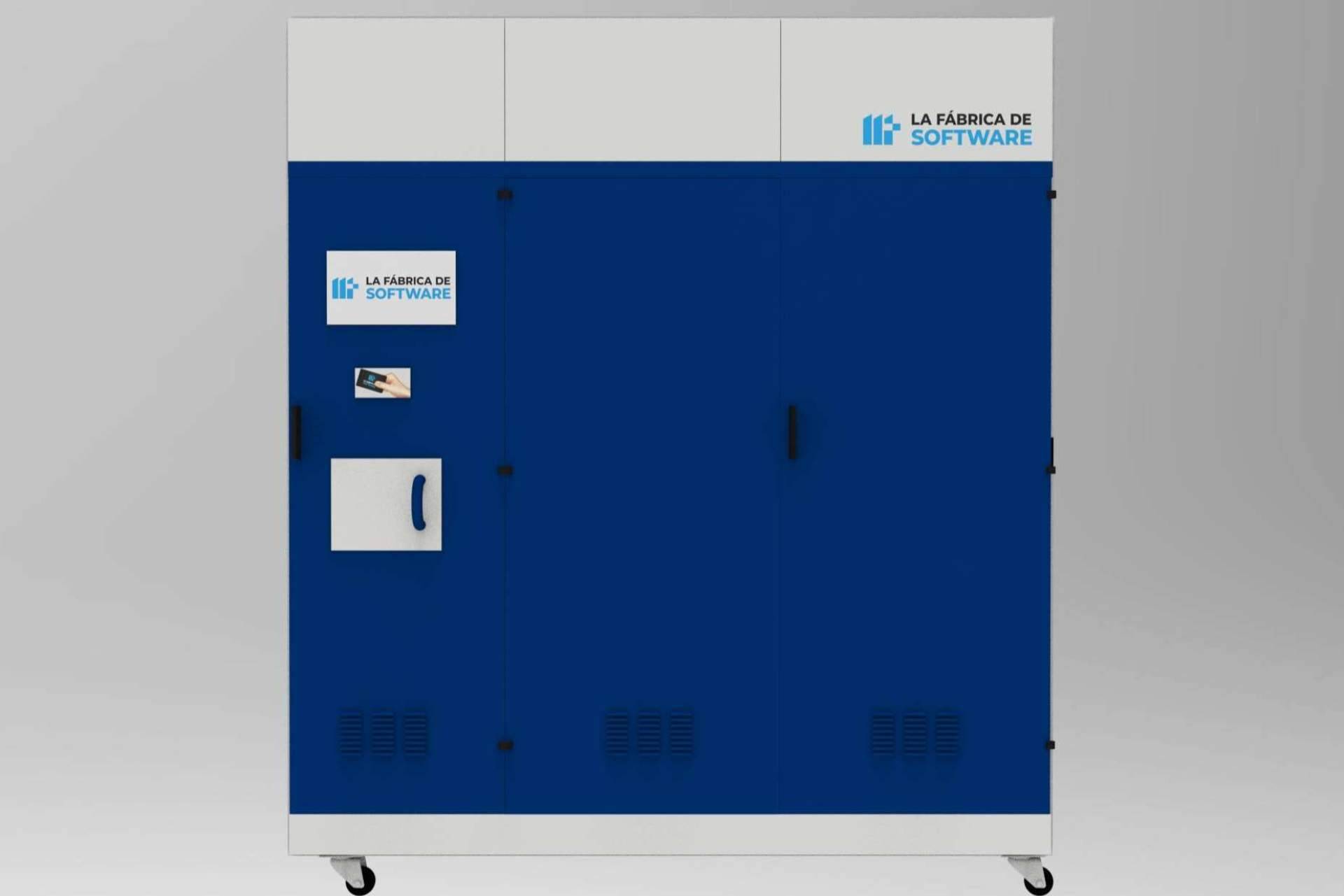 La Fábrica de Software ofrece dispensador de ropa para el control textil en hospitales