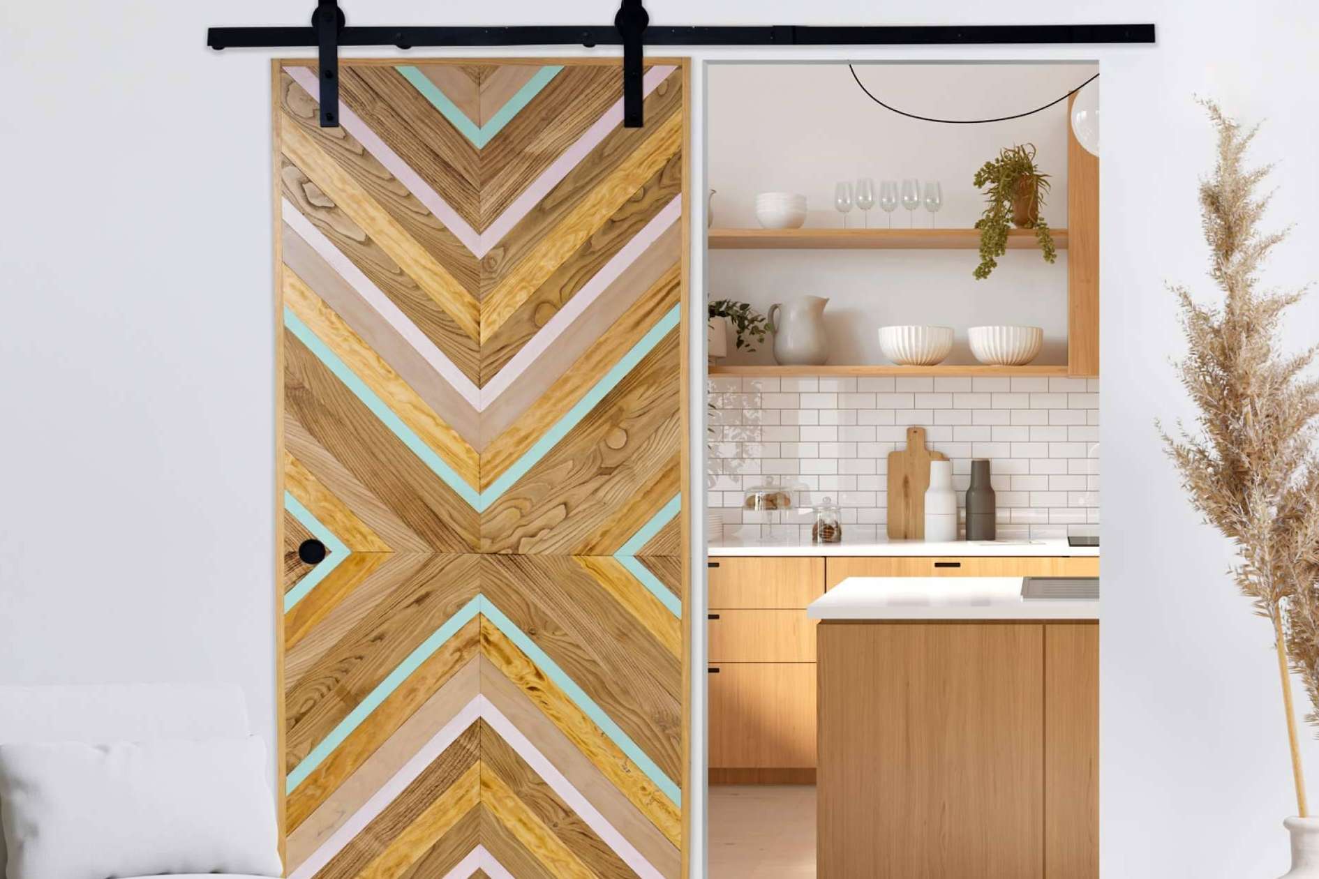 Madera sostenible; nuevas tendencias en decoración con madera natural, cabeceros de cama originales y únicos