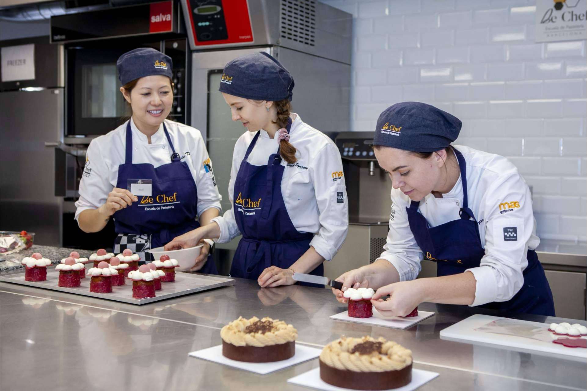 Cursos de pastelería en Barcelona de máximo nivel de la mano de Be Chef