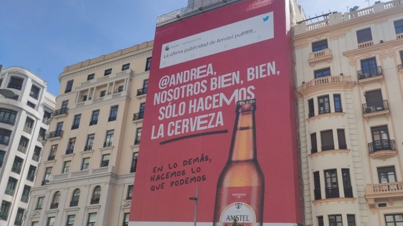 Amstel reivindica lo bien que se le da la cerveza