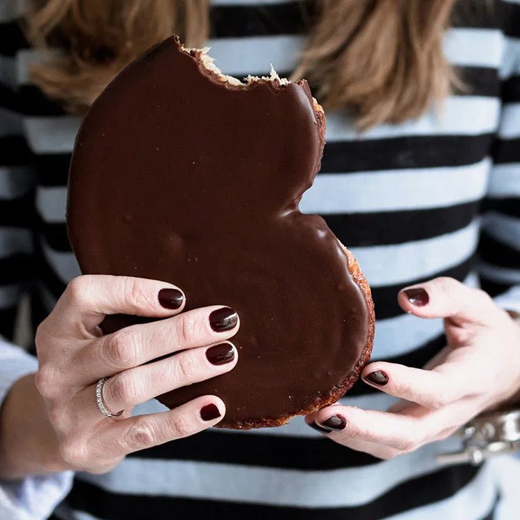 La palmera de chocolate viral que no engorda y que puedes hacer con solo 3 ingredientes