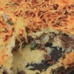 Receta de pastel de patata y carne al estilo rústico paso a paso
