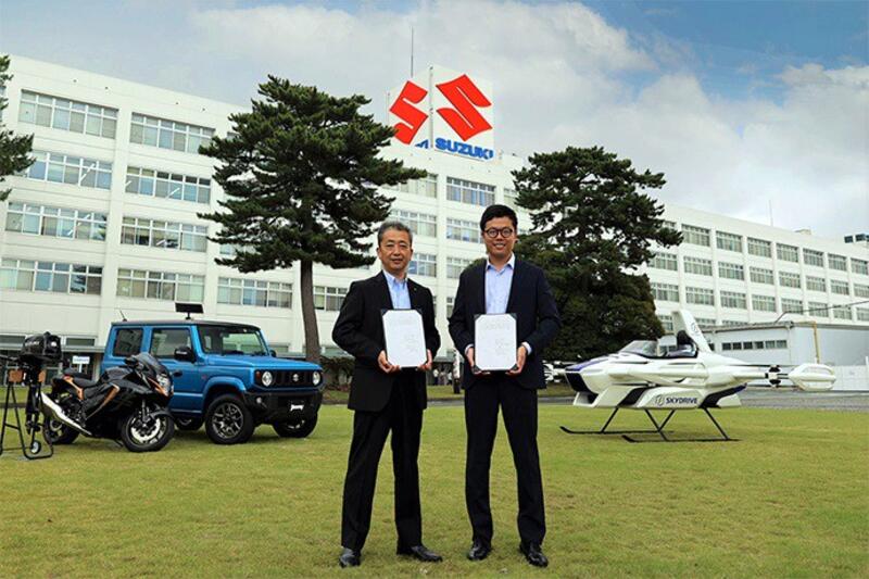 Suzuki firma un acuerdo con SkyDrive para fabricar coches voladores