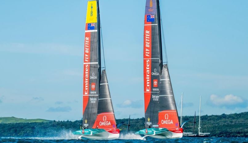Los AC40 continúan dando forma a la 37ª America’s Cup Barcelona 2024