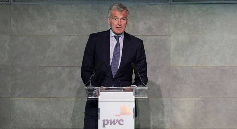 Gonzalo Sánchez, presidente de PwC: “España necesita más inversión y más crecimiento real de sus empresas para ganar productividad”