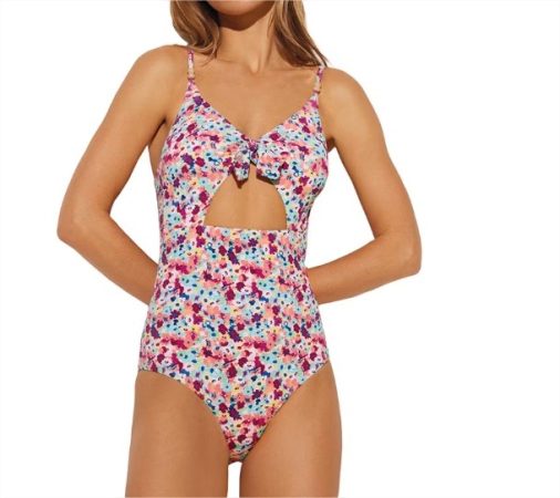 Consigue los mejores trajes de baño al precio más bajo en la venta privada de El Corte Inglés 20 Merca2.es Bañador de mujer de flores con espalda abierta el corte ingles