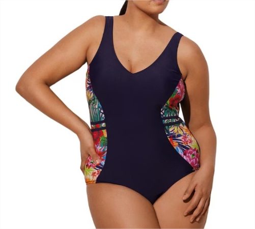 Consigue los mejores trajes de baño al precio más bajo en la venta privada de El Corte Inglés 25 Merca2.es Banador de mujer reductor con apliques de flores Merca2.es