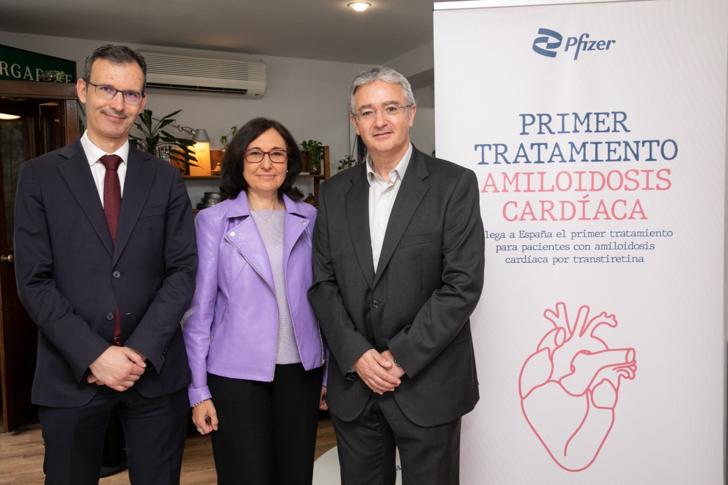 Pfizer desarrolla en España el primer tratamiento para la amiloidosis cardíaca