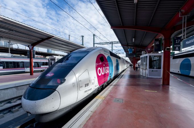 El mapa de la liberalización del tren completo hasta 2024 1 Merca2.es EuropaPress 5152127 tren anden inauguracion linea ouigo madrid albacete alicante estacion 1 Merca2.es