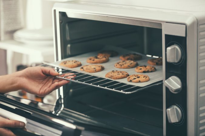 Hornea las cookies veganas