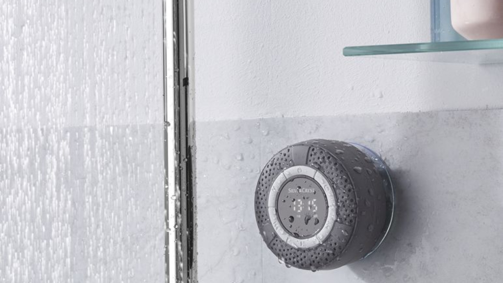 Lidl vende este altavoz para ducha con una batería que dura más de 6 horas y un precio de 9,99 €