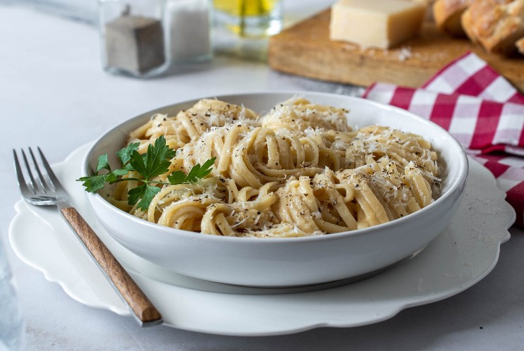 Linguini en salsa veneciana, una receta sencilla y original
