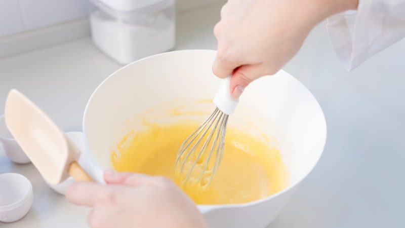 Mezcla del flan