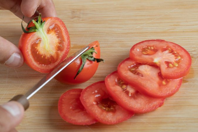 Pela los tomates