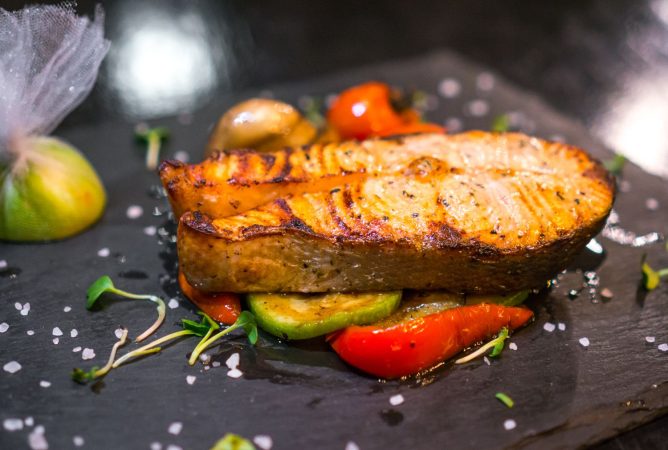 Salmón al horno
