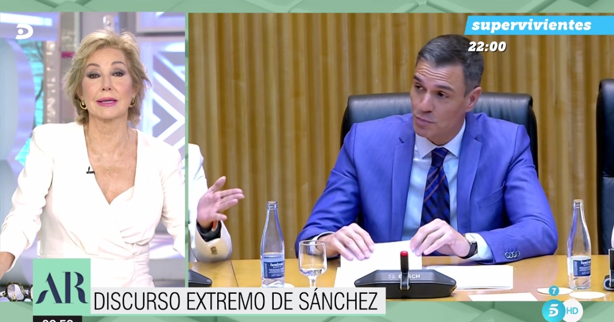 Ana Rosa y Motos abren fuego contra Sánchez, miope a nivel mediático
