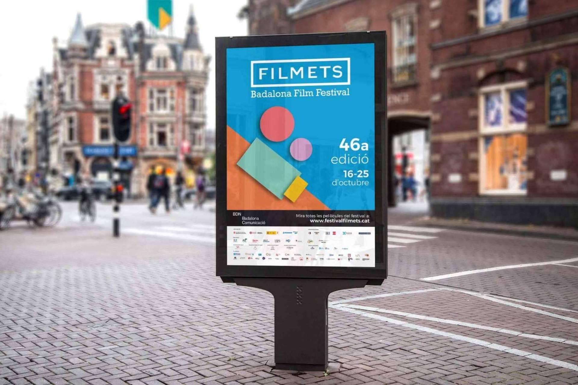 El diseño gráfico global del Filmets Badalona Film Festival