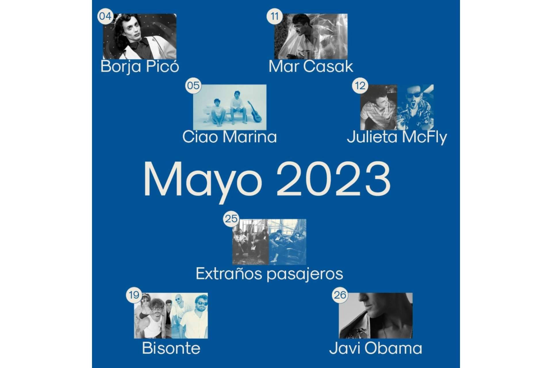 Ciclo musical La Re-Movida 2023 durante el mes de mayo