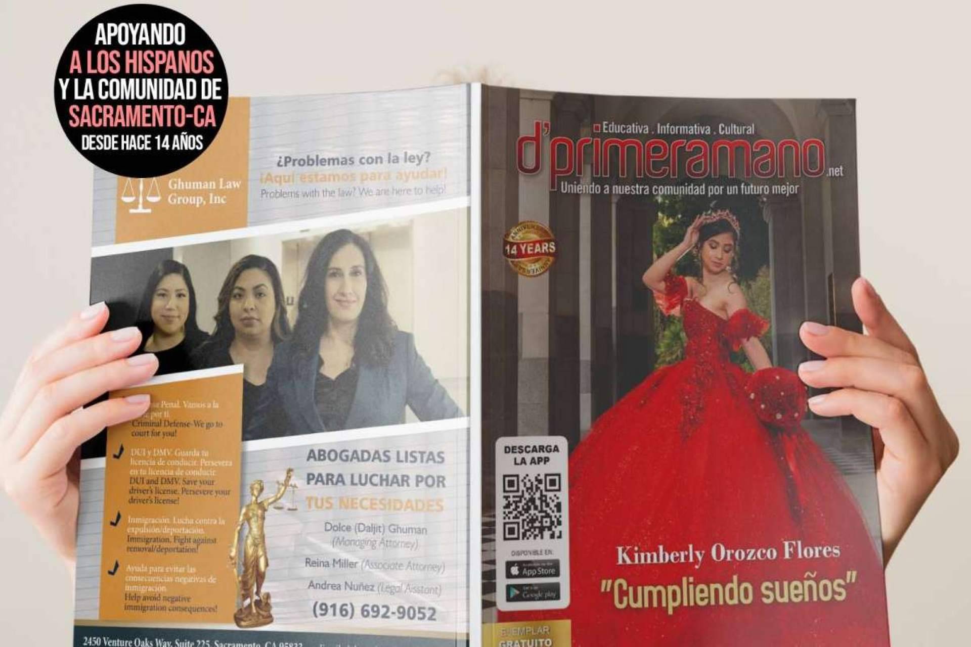 D’primeramano.net, la revista digital para los hispanos de Sacramento, California