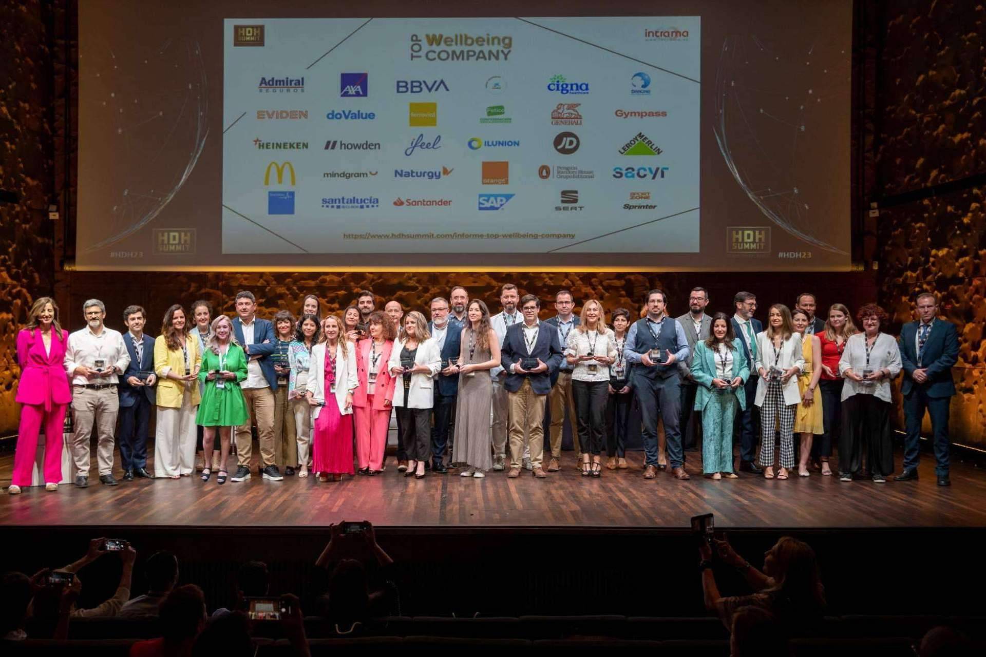 Certificación TOP WELLBEING COMPANY