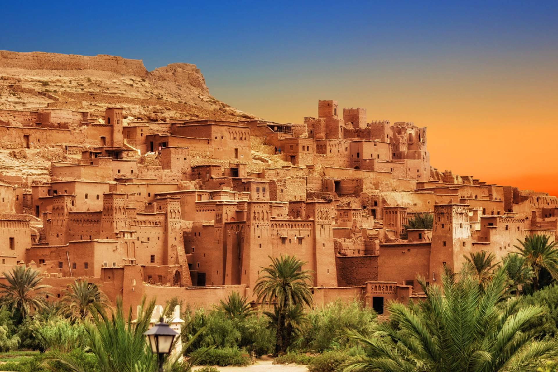 Un reclamo turístico y visita obligatoria es el desierto de Marruecos