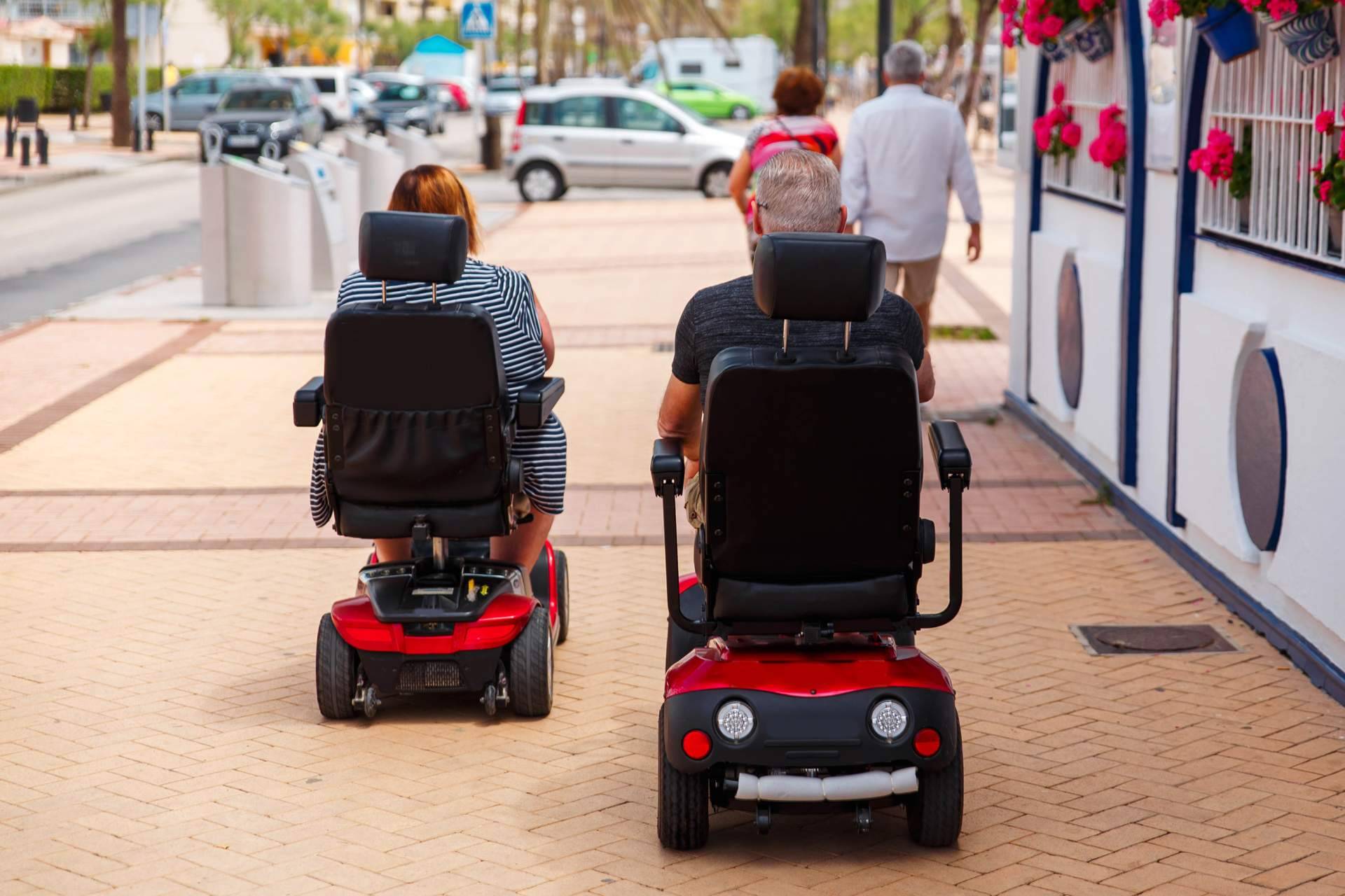 Scooter eléctrico para personas con discapacidad, de la mano de Mobility-Vida