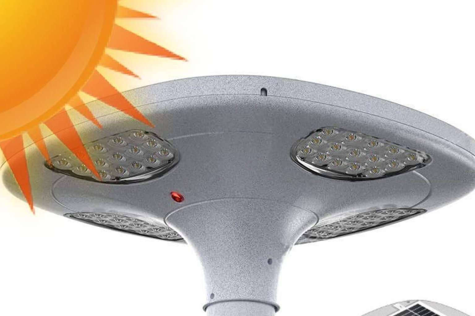 Energía limpia con la iluminación solar de Ledeco Iluminación