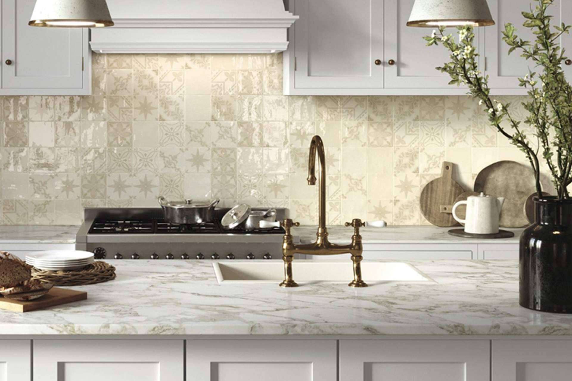 Las tendencias en azulejos para cocinas rústicas