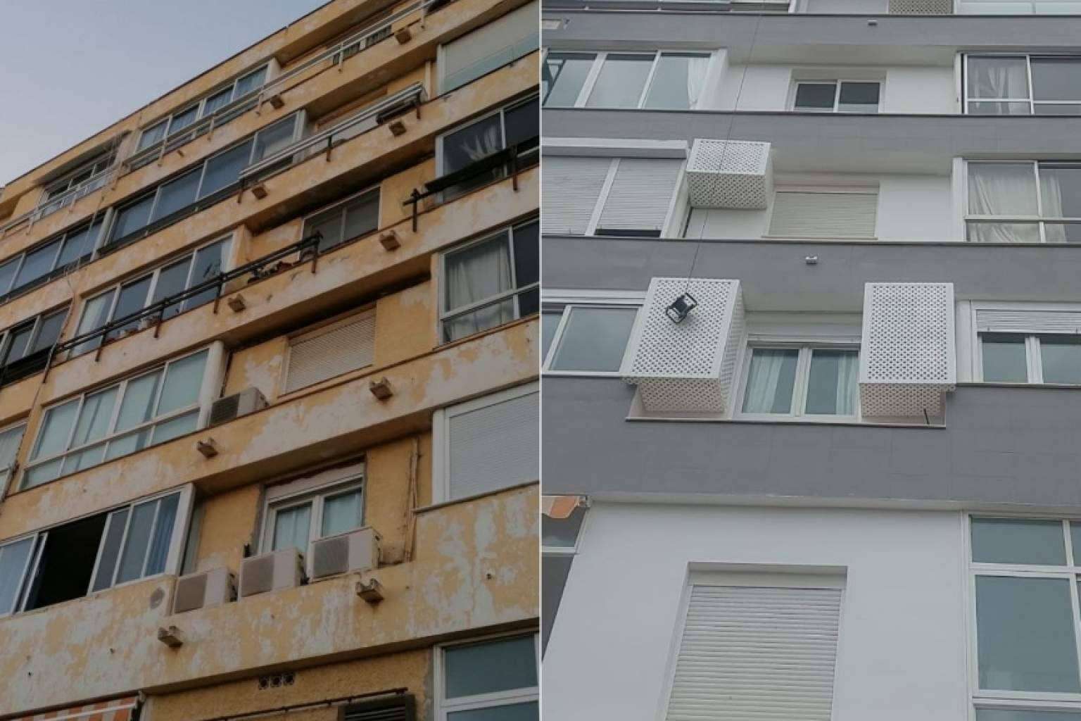 Rehabilitación y pintura para una mejor conservación de los edificios en la Costa del Sol