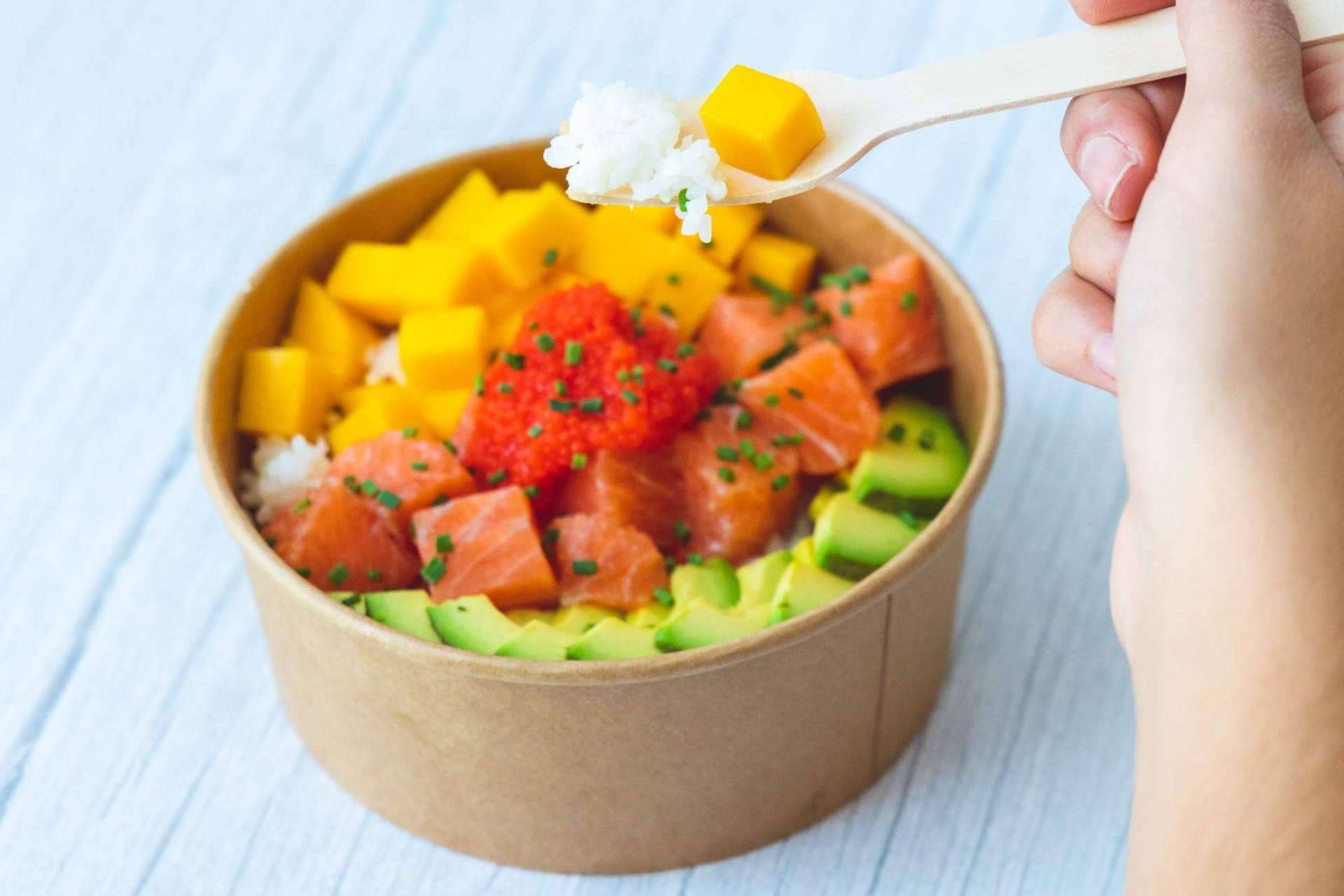 City Poké, una cadena de comida hawaiana sin azúcares añadidos