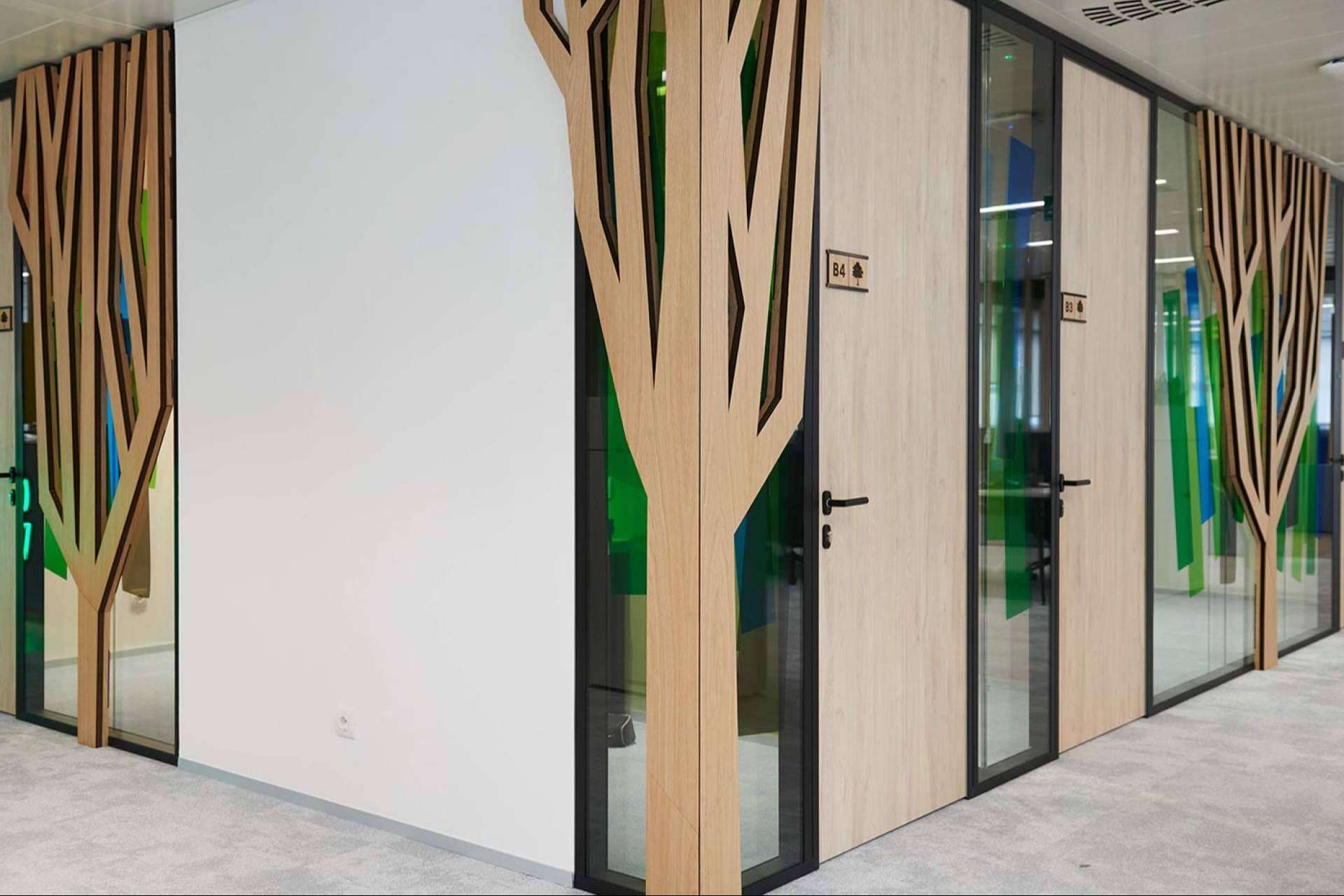 Separador decorativo sostenible, de la mano de Mister Karton