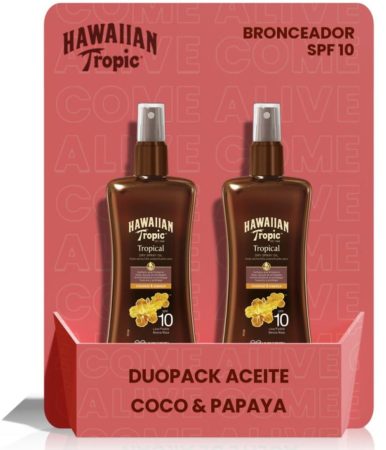 michollo. Aceite bronceador Hawaiian