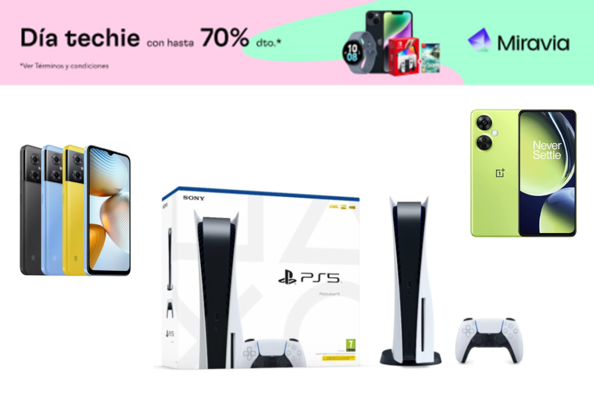 Ofertas para volverse loco. Grandes descuentos de Miravia