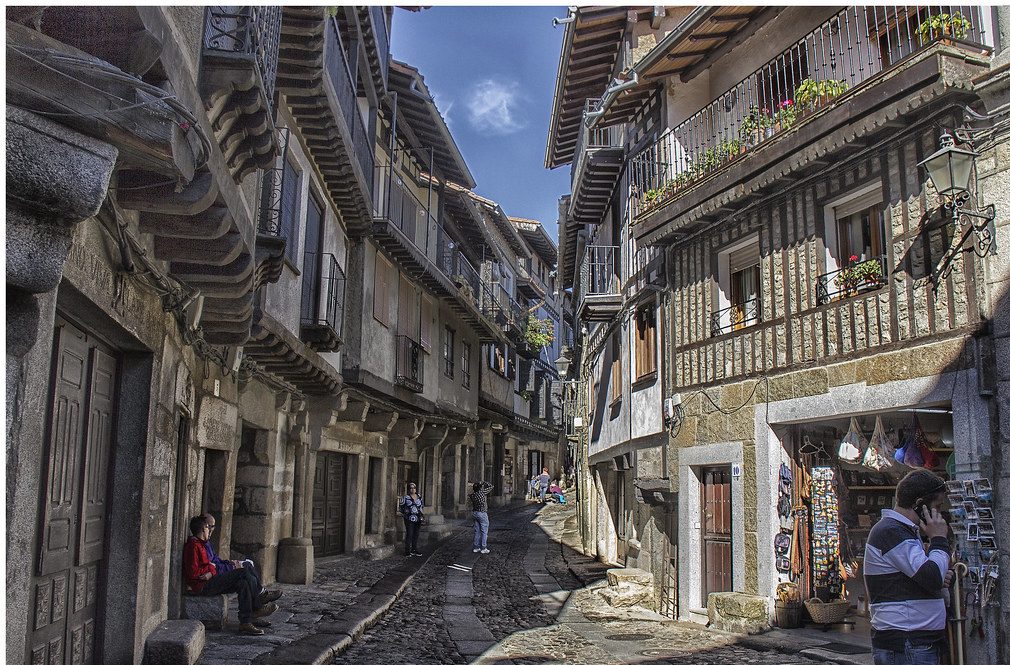 Pueblo medieval de España