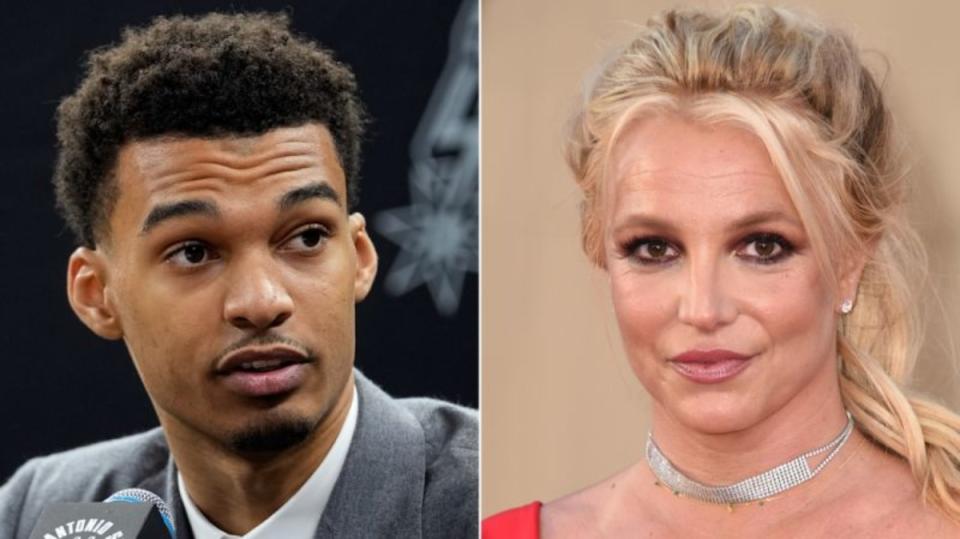 Britney Spears y la nueva estrella de la NBA, Víctor Wembanyama a tortazos ¿Qué pasó realmente?