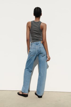 Camiseta gris Zara 2 Merca2.es