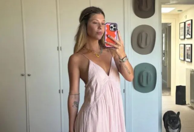 Anita Matamoros presume de este maxi vestido de Mango en redes