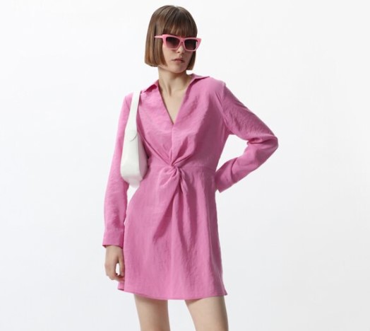 Lefties se apunta a la moda ‘Barbiecore’ y rebaja a 3 euros este vestido boho