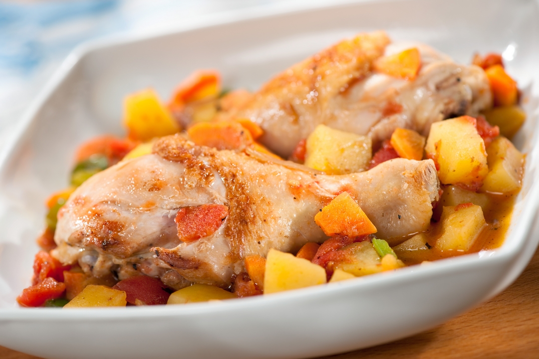Receta fácil y económica: estofado de pollo
