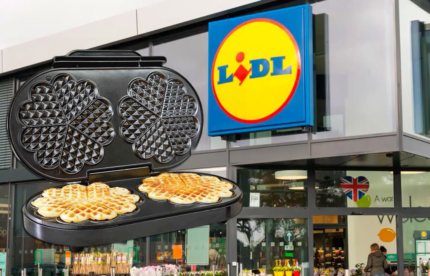 Lidl tiene la gofrera doble con descuento ideal para el desayuno de Navidad